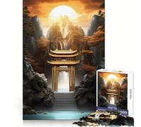 Puzzle mistico Kintsugi Gate per adolescenti, 1000 pezzi, gioco per allenare la mente, divertente e rilassante, oggetto da collezione (38x52cm)