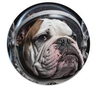 Puzzle mit 1000 Teilen, Astronauten-Bulldogge, rundes Puzzle mit 1000 Teilen, Geschenke, perfekt für Teenager und Sammler, ideale Heimdekoration und Reisegeschenk, 1000 Teile (67,5x67,5cm)