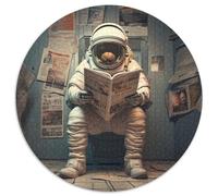 Puzzle mit 1000 Teilen, Astronauten-Puzzle für Erwachsene, perfektes Geschenk für Geburtstage, Feiertage, Weltraum-Party-Dekorationen, 1000 Teile (67,5x67,5cm)