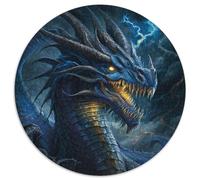 Puzzle mit 1000 Teilen, Drachen-Puzzle im japanischen Stil für Erwachsene, perfektes Geschenk für Geburtstage, Feiertage, Weltraum-Party-Dekorationen, 1000 Teile (67,5x67,5cm)