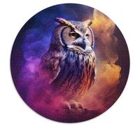 Puzzle mit 1000 Teilen, Eulennebel-Puzzle für Erwachsene, perfektes Geschenk für Geburtstage, Feiertage, Weltraumparty-Dekorationen, 1000 Teile (67,5x67,5cm)