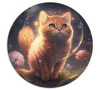 Puzzle mit 1000 Teilen, Fantasie-Katzen-Puzzle für Erwachsene, perfektes Geschenk für Geburtstage, Feiertage, Weltraum-Party-Dekorationen, 1000 Teile (67,5x67,5cm)
