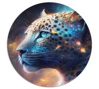 Puzzle mit 1000 Teilen, Fantasy-Leoparden-Puzzle für Erwachsene, perfektes Geschenk für Geburtstage, Feiertage, Weltraum-Party-Dekorationen, 1000 Teile (67,5x67,5cm)