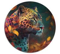 Puzzle mit 1000 Teilen, Fantasy-Leoparden-Puzzle für Erwachsene, perfektes Geschenk für Geburtstage, Feiertage, Weltraum-Party-Dekorationen, 1000 Teile (67,5x67,5cm)