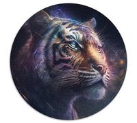 Puzzle mit 1000 Teilen, Fantasy-Tiger-Puzzle für Erwachsene, perfektes Geschenk für Geburtstage, Feiertage, Weltraum-Party-Dekorationen, 1000 Teile (67,5x67,5cm)