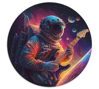 Puzzle mit 1000 Teilen für Erwachsene, Astronaut spielt Gitarre, Puzzle für Erwachsene, Denksportaufgabe, Spiel für Erwachsene, interaktive Familienaktivität, 1000 Teile (67,5x67,5cm)