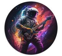 Puzzle mit 1000 Teilen für Erwachsene, Astronaut spielt Gitarre, Puzzle für Erwachsene, Denksportaufgabe, Spiel für Erwachsene, interaktive Familienaktivität, 1000 Teile (67,5x67,5cm)