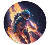 Puzzle mit 1000 Teilen für Erwachsene, Astronauten-Erkundungs-Puzzle für Erwachsene, Denksportaufgabe, Spiel für Erwachsene, interaktive Familienaktivität, 1000 Teile (67,5x67,5cm)