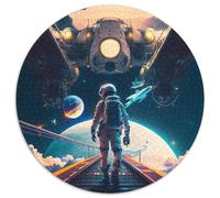 Puzzle mit 1000 Teilen für Erwachsene, Astronauten-Puzzle, ideales Urlaubs- oder Geburtstagsgeschenk, Partyspiel-Spielzeug, 1000 Teile (67,5x67,5cm)