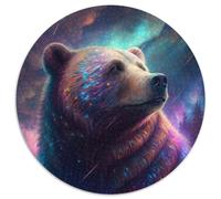 Puzzle mit 1000 Teilen für Erwachsene, Braunbär, Kartonpuzzle, perfekt für Familienspaß an Geburtstagen, Weihnachten, 1000 Teile (67,5x67,5cm)