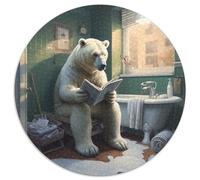 Puzzle mit 1000 Teilen für Erwachsene, Braunbär-Puzzle, ideales Urlaubs- oder Geburtstagsgeschenk, Partyspiel-Spielzeug, 1000 Teile (67,5x67,5cm)