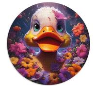 Puzzle mit 1000 Teilen für Erwachsene, bunte Entenblumen, ideales Urlaubs- oder Geburtstagsgeschenk, Partyspiel-Spielzeug, 1000 Teile (67,5x67,5cm)