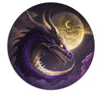 Puzzle mit 1000 Teilen für Erwachsene, chinesisches Drachen-Papierpuzzle, ein tolles Geschenk für Familienspaß, 1000 Stück (67,5x67,5cm)
