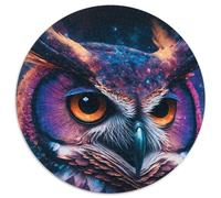 Puzzle mit 1000 Teilen für Erwachsene, farbige Eulen-Puzzles für Erwachsene, Denksportaufgabe, Spiel für Erwachsene, interaktive Familienaktivität, 1000 Teile (67,5x67,5cm)
