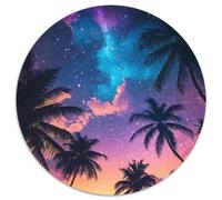 Puzzle mit 1000 Teilen für Erwachsene, Galaxy Beach Night View, Puzzle für Erwachsene, Denksportaufgabe, Spiel für Erwachsene, interaktive Familienaktivität, 1000 Teile (67,5x67,5cm)
