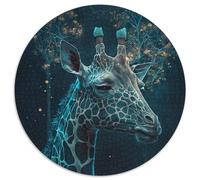 Puzzle mit 1000 Teilen für Erwachsene, Giraffen-Puzzle, Denksportaufgabe und Heimdekoration, perfektes Weihnachtsgeschenk, 1000 Teile (67,5x67,5cm)