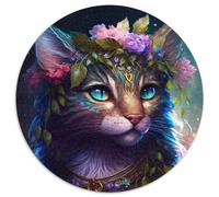 Puzzle mit 1000 Teilen für Erwachsene, schönes Katzen-Puzzle aus Karton, perfekt für Familienspaß an Geburtstagen, Weihnachten, 1000 Teile (67,5x67,5cm)