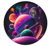 Puzzle mit 1000 Teilen für Erwachsene, Universum-Planeten-Puzzle, ideales Urlaubs- oder Geburtstagsgeschenk, Partyspiel-Spielzeug, 1000 Teile (67,5x67,5cm)