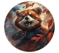 Puzzle mit 1000 Teilen, Roter Panda, Kunst-Puzzle für Erwachsene, perfektes Geschenk für Geburtstage, Feiertage, Weltraum-Party-Dekorationen, 1000 Teile (67,5x67,5cm)
