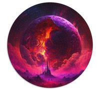 Puzzle mit 1000 Teilen, Universum, Planeten, Landschaft, Puzzle für Erwachsene, perfektes Geschenk für Geburtstage, Feiertage, Weltraum-Party-Dekorationen, 1000 Teile (67,5x67,5cm)
