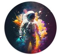 Puzzle mit 1000 Teilen, Weltraum-Astronauten-Puzzle für Erwachsene, perfektes Geschenk für Geburtstage, Feiertage, Weltraum-Party-Dekorationen, 1000 Teile (67,5x67,5cm)