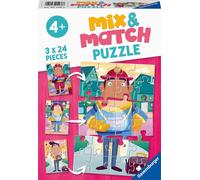 Puzzle Mix & Match: i miei mestieri preferiti 3×24 pezzi