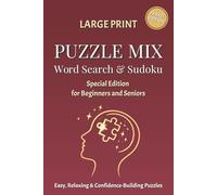 Puzzle MIX - Word Search & Sudoku: Special Edition for Beginners and Seniors