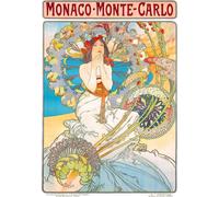 Puzzle Monaco Monte Carlo di Alphonse Mucha, 1000 pezzi