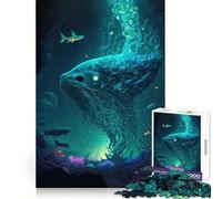 Puzzle "Mondi Mistici dell'Oceano" per ragazzi, 1000 pezzi, gioco di logica fine, morbido, rilassante, bordi puliti, regalo di alta qualità (50x75cm)