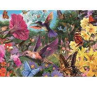 Puzzle Mondo dei colibrì e delle farfalle 200 pezzi