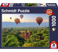 Schmidt - Puzzle I palloni ad aria calda, Mandalay, Myanmar - 1000 Pezzi