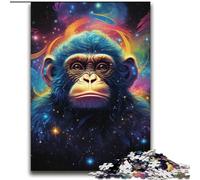 Puzzle Monkey in The Stars per adulti e ragazzi, 2000 pezzi, giocattolo educativo antistress, ideale come regalo per tutta la famiglia (70x100cm)