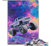 Puzzle Monster Truck per adulti da 1000 pezzi, stimolanti giochi da parete, regali unici per compleanno e Natale (50x75cm)