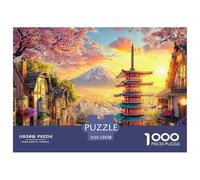 Puzzle Monte Fuji_ Giappone 1000 Pezzi Per Adulti E Bambini - Giochi Stimolanti Per Tutta La Famiglia, 52x38cm/1000pcs