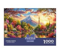Puzzle Monte Fuji_ Giappone 1000 Pezzi Per Adulti E Bambini - Giochi Stimolanti Per Tutta La Famiglia, 52x38cm/1000pcs