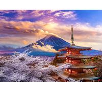 Puzzle Monte Fuji in Primavera, Giappone 1000 Pezzi