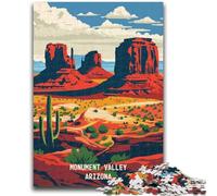Puzzle Monument Valley Majestic per adulti, 1000 pezzi, giocattoli per l'intrattenimento della famiglia, ideali come regalo per tutta la famiglia, 1000 pezzi (50x75cm)