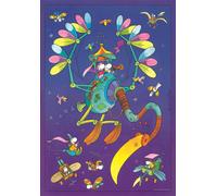 Clementoni Mordillo The Journey-500 Pezzi-Puzzle Adulti, Made In Italy, Multicolore, 35133