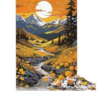 Puzzle Morning Wild da 500 pezzi, puzzle in legno per adulti e adolescenti, gioco giocattolo per esplorare la creatività e la risoluzione dei problemi, 500 pezzi (52x38 cm)