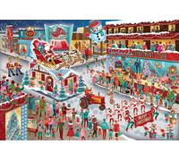 Puzzle Mostra di Babbo Natale 2000 pezzi di Cobble Hill