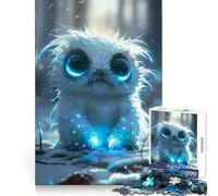 Puzzle "Mostro della pioggia senza peluria" da 1000 pezzi per adulti, divertimento intellettuale, passatempo rilassante, taglio netto, regalo per le vacanze (38x52cm)