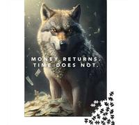 Puzzle motivazionale da 1000 pezzi con restituzione del denaro per adulti e adolescenti, regalo per la vigilia di Natale, 1000 pezzi (38x26 cm)