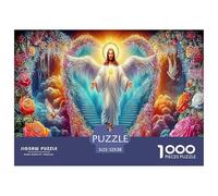 Puzzle Mucca Highlander 1000 Pezzi - vitello highlander sul campo per uomo donna, regalo per adulti, decorazione parete, 52x38cm