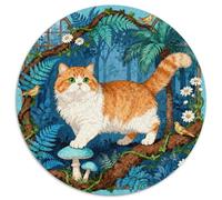 Puzzle Munchkin Cat 1000 Pezzi Per Adulti, Puzzles Con Fairy Tale Forest, Sfida Mentale E Gioco Complesso, Idea Regalo 1000pcs (67.5x67.5cm)