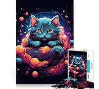 Puzzle Munckhin Kitten per ragazzi, 1000 pezzi, gioco di logica fine, morbido, rilassante, bordi puliti, regalo di alta qualità (38x26cm)