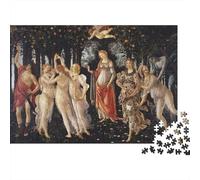 Puzzle museo Sandro Botticelli 1000 Pezzi, Divertimento Per Adulti, Multicolore Rompicapo Di Legno The Spring, Impegnativo Puzzles opere d'arte famose nel mondo. Per Giovani Regali