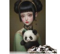 Puzzle My Little Panda - Puzzle da 1000 pezzi, ottimo regalo per adulti e dai 18 anni in su, 1000 pezzi (75x50 cm)
