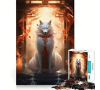 Puzzle Mystic Kitsune Gateway da 1000 pezzi per adulti, gioco di logica e svago, bordi lisci, regalo perfetto (38x52cm)