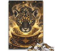 Puzzle Mystical Jaguar Spirit da 2000 pezzi per adulti, gioco per famiglie, antistress, sfida difficile, collezione di artisti, belle arti (70X100cm)