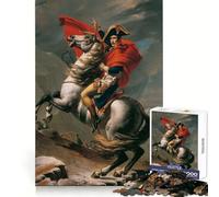 Puzzle "Napoleone attraversa le Alpi" per adulti, 1000 pezzi, gioco per la concentrazione e il relax, con bordi netti, Babbo Natale, scegli il tuo desiderio (38x52cm)